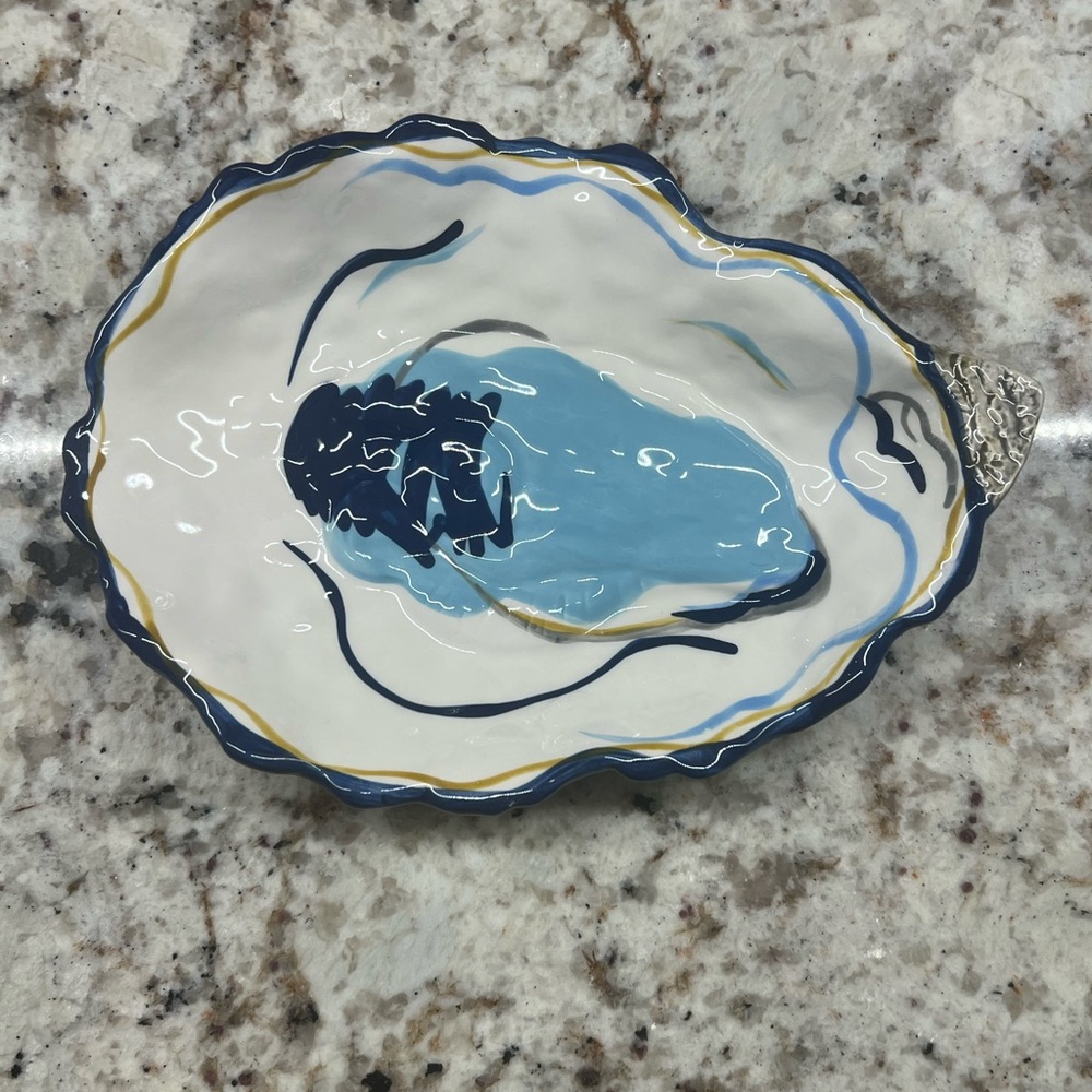 Oyster Plate by Coton Colors